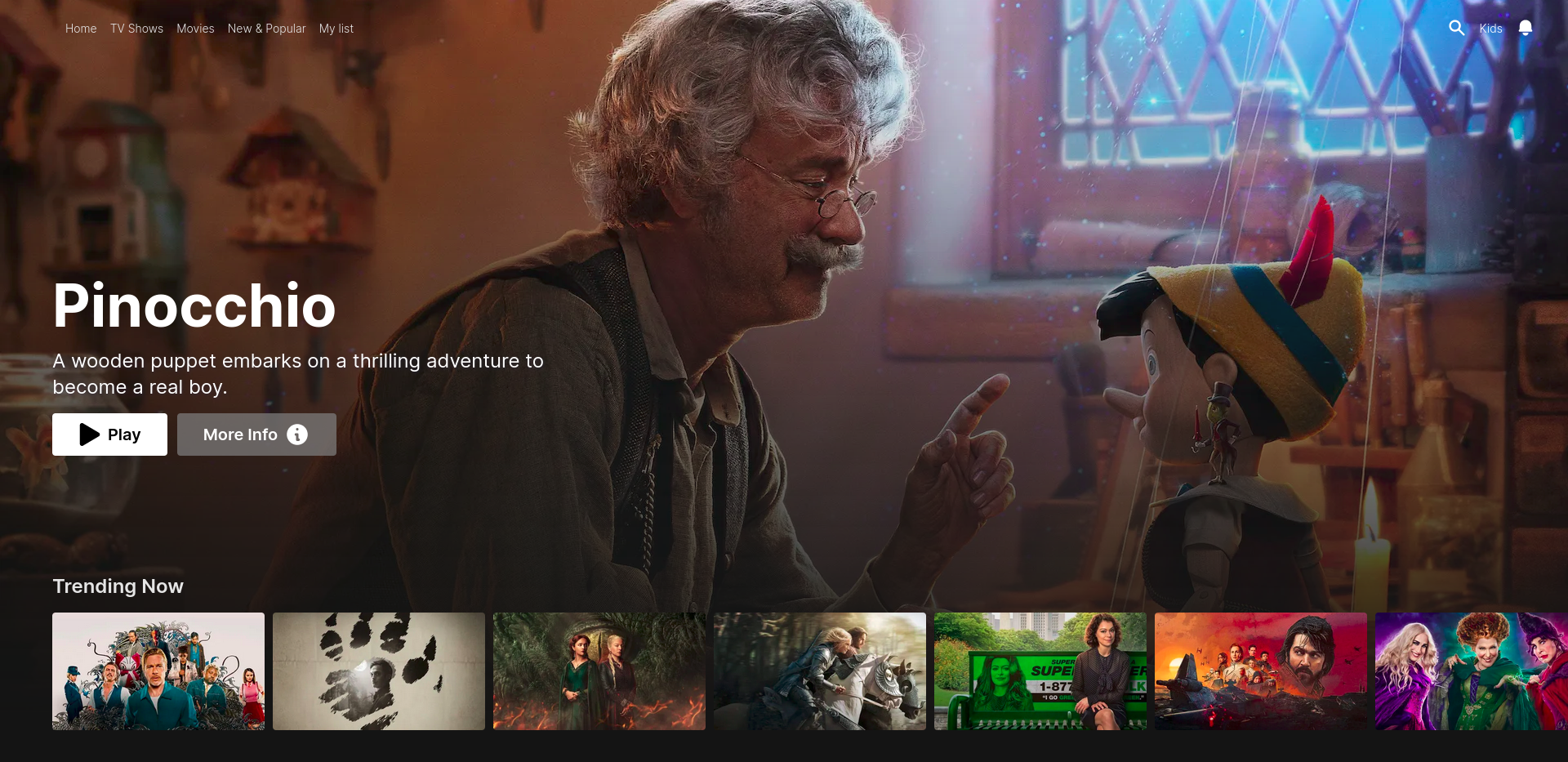 Sanflix - Netflix Clone